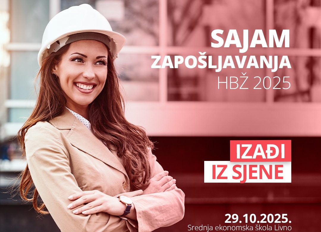 Poziv za sudjelovanje na Sajmu zapošljavanja HBŽ 2025